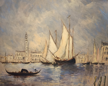 Henry Saint-Clair - Venise / dimensions: 80x90 / catégorie de prix: €€€€