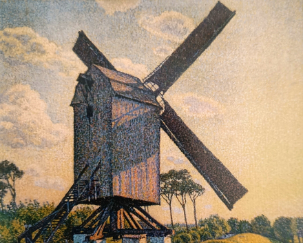 Théo Van Rysselberghe: Kalfmolen aan de Graaf Jansdijk in Knokke